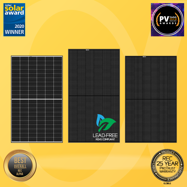 REC ALPHA SERIES zonnepanelen Alken